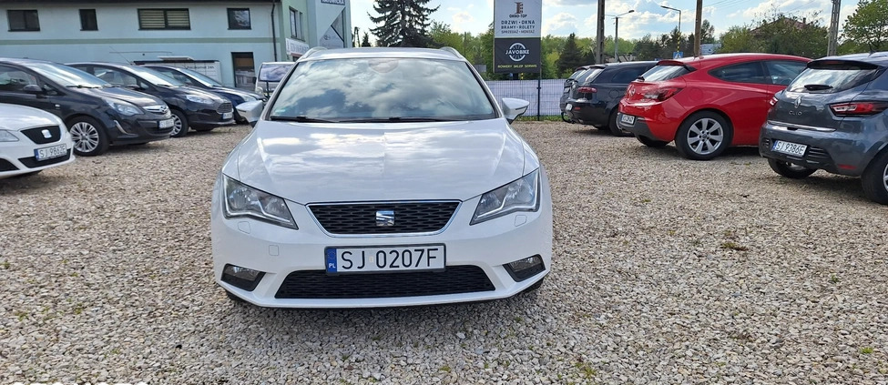 Seat Leon cena 41000 przebieg: 135470, rok produkcji 2014 z Jaworzno małe 631